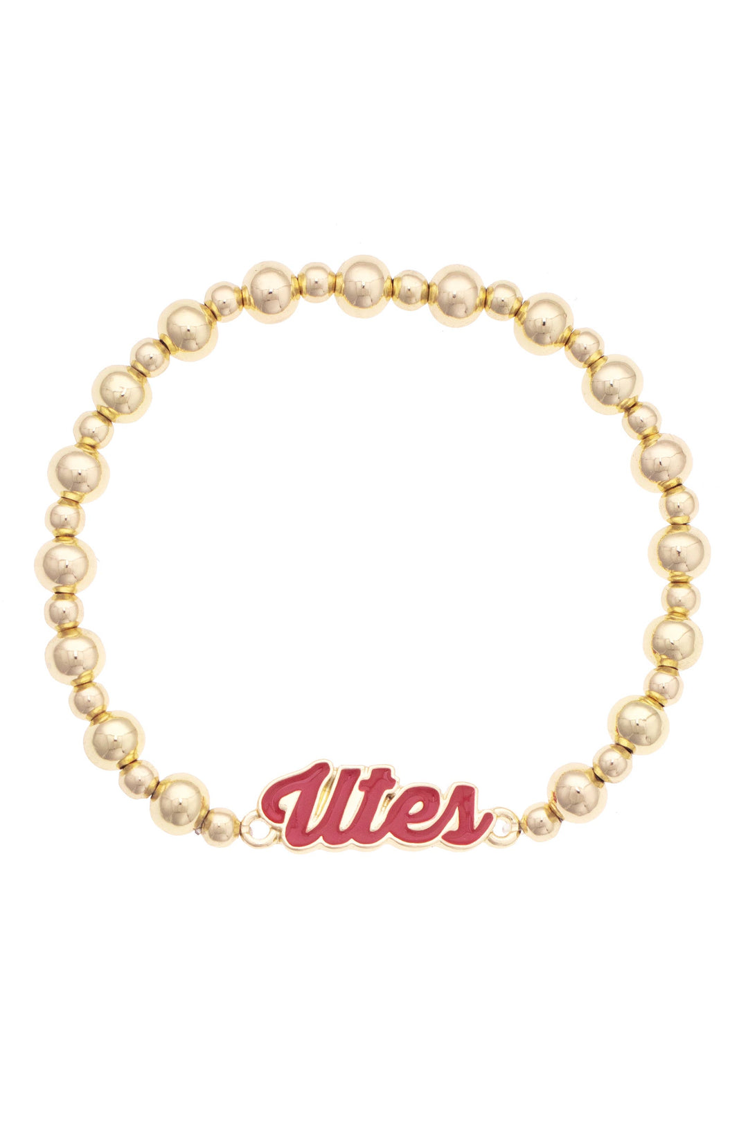 Bracelet-Utah Utes Autograph Enamel Stretch