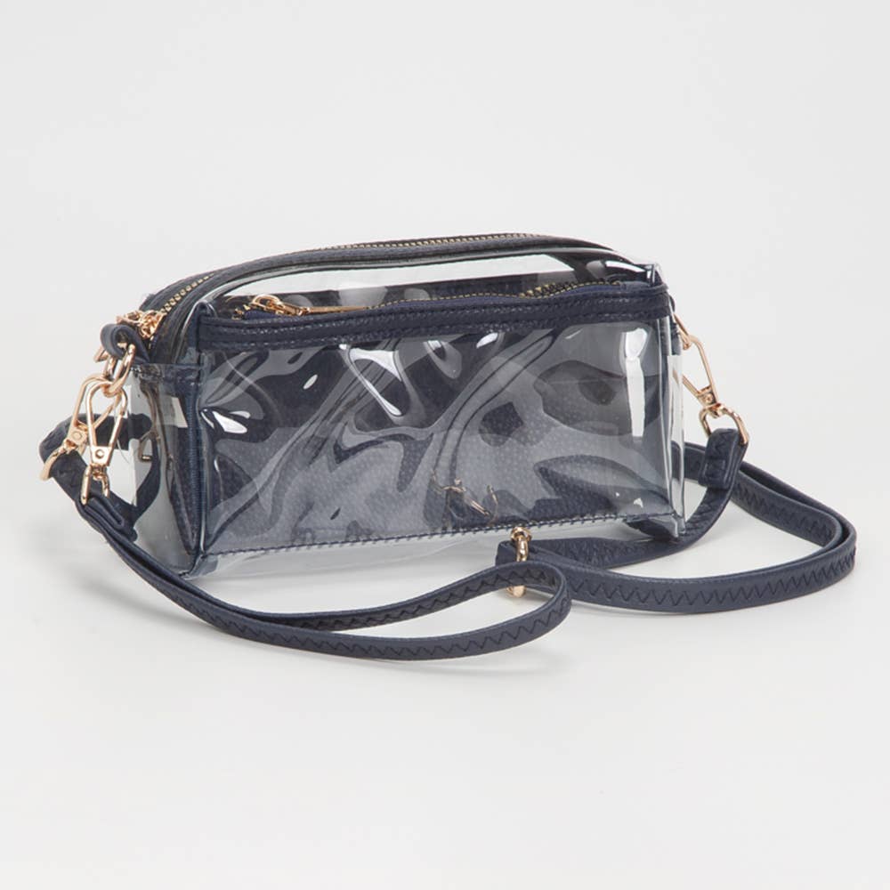 Small Crossbody Bag-Transparent