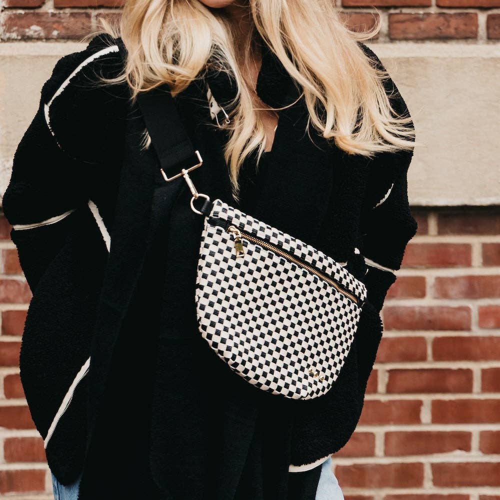 Bum Bag-Westlyn Woven Leather