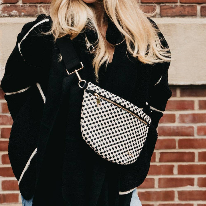 Bum Bag-Westlyn Woven Leather