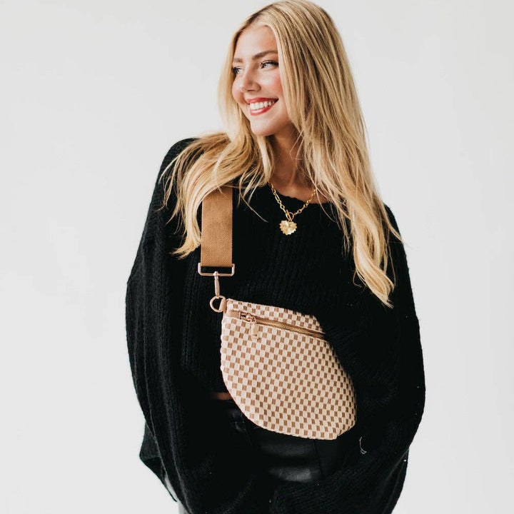 Bum Bag-Westlyn Woven Leather