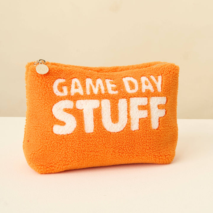 Teddy Pouch-Gameday Stuff: Red
