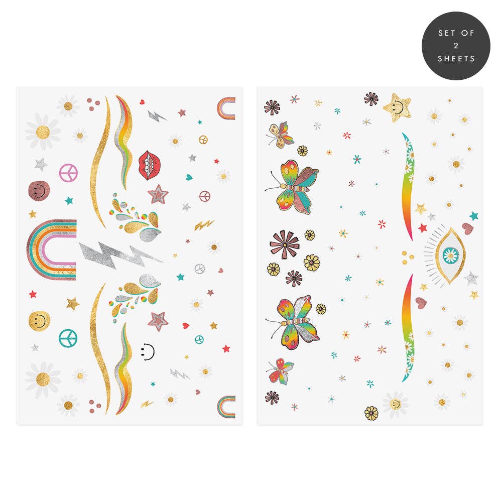 DAISY DREAMER temporary tattoo pack