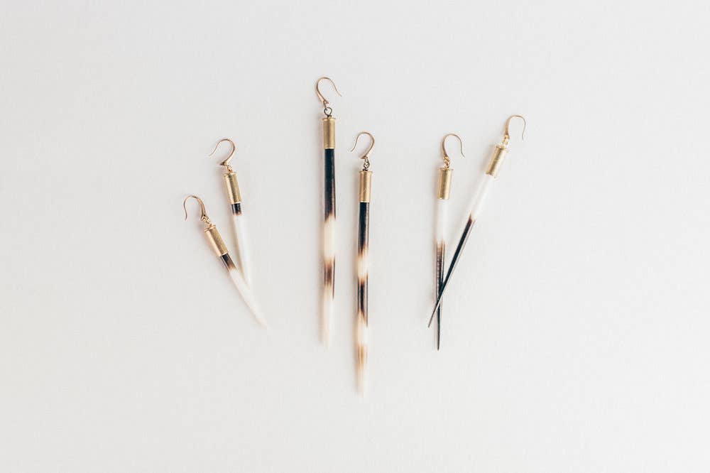 Yellowstone Beth Dutton Quill Earrings // Hook Variant