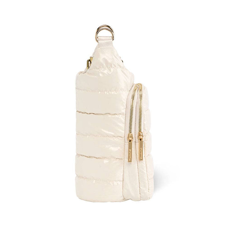 Ivory Lacquer HydroBag® with Ski Embroidery and Après Ski Strap
