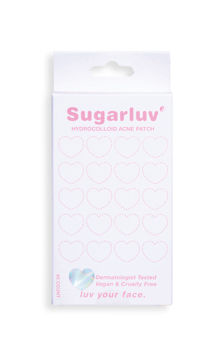 Pimple Patch-Hydrocolloid Acne Patch Holographic Heart 40 Count