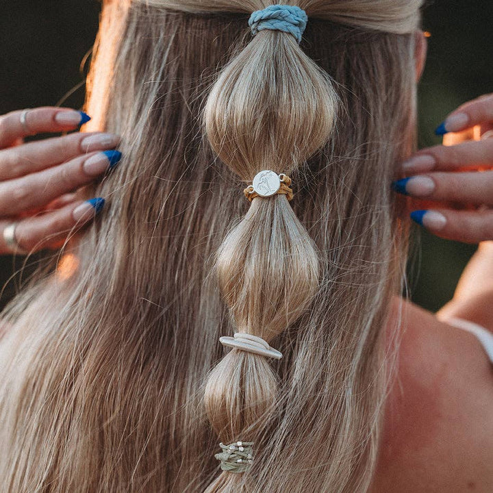 Hair Tie Bracelets-Grow Palm Tree