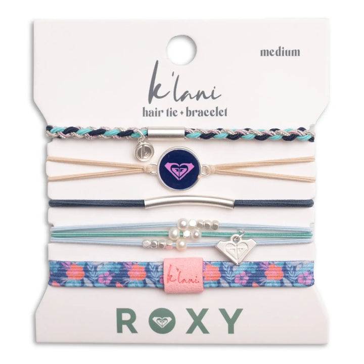 Hair Tie Bracelets-K'lani x Roxy Ocean Bloom
