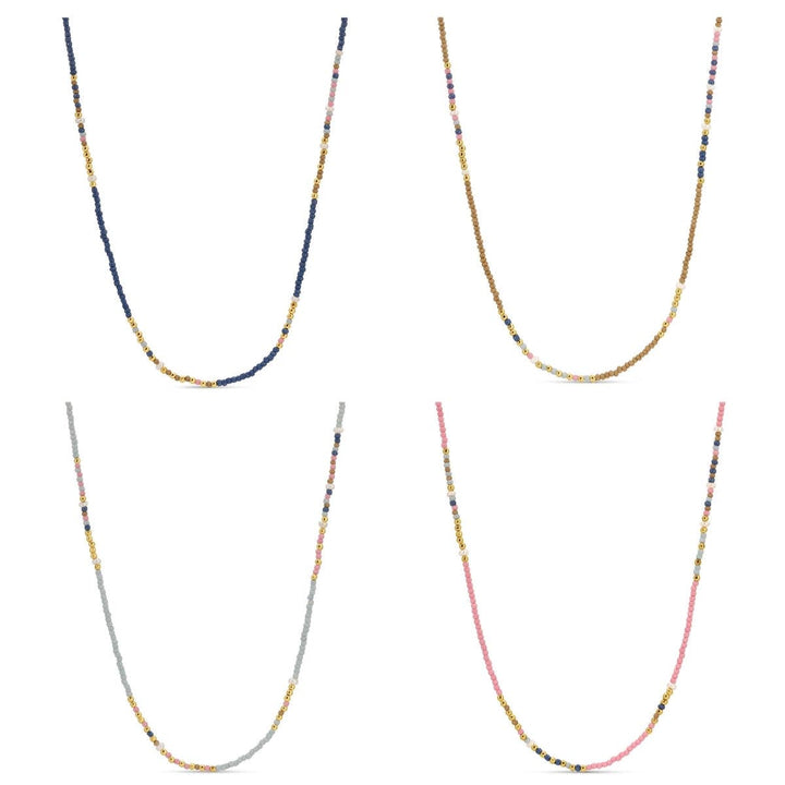 Assorted Seed Bead & Fresh Water Pearl Necklaces