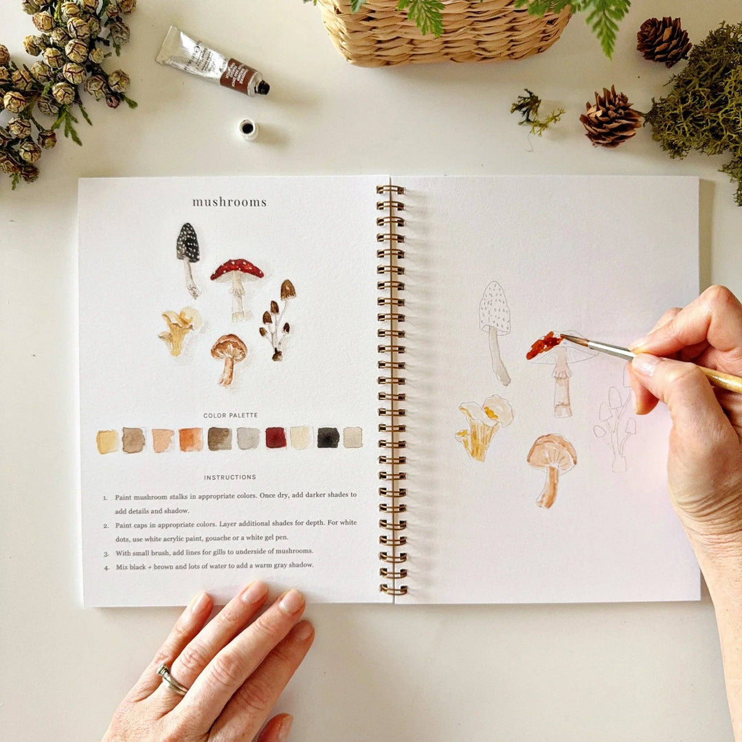 Watercolor Workbook-Woodland