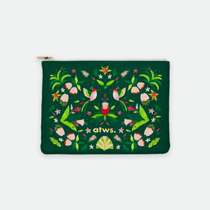 Pouch Bag-Green Jungle
