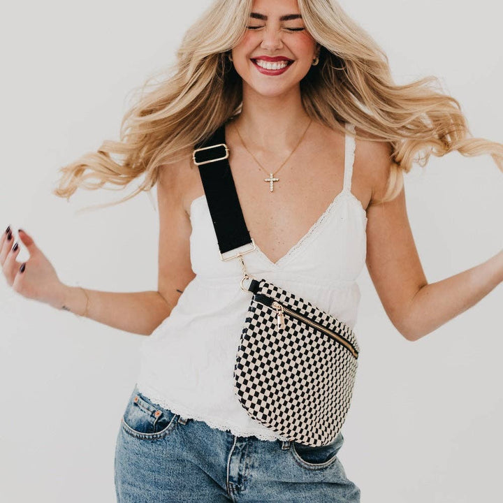 Bum Bag-Westlyn Woven Leather