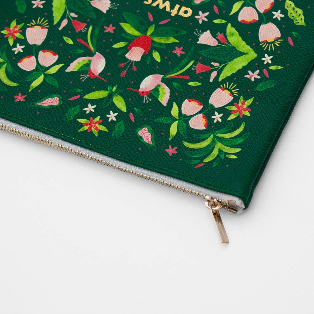 Pouch Bag-Green Jungle