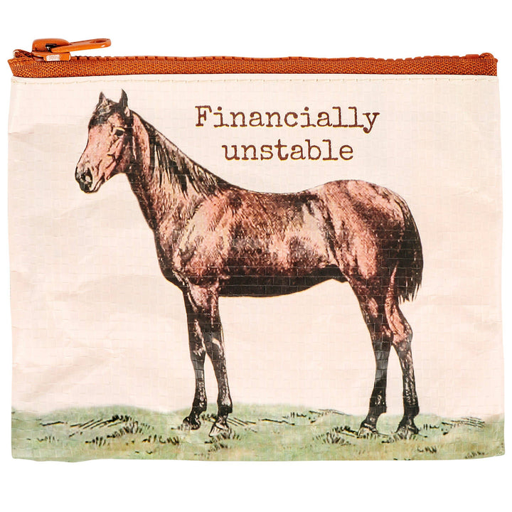 Zipper Wallet-Financially Unstable