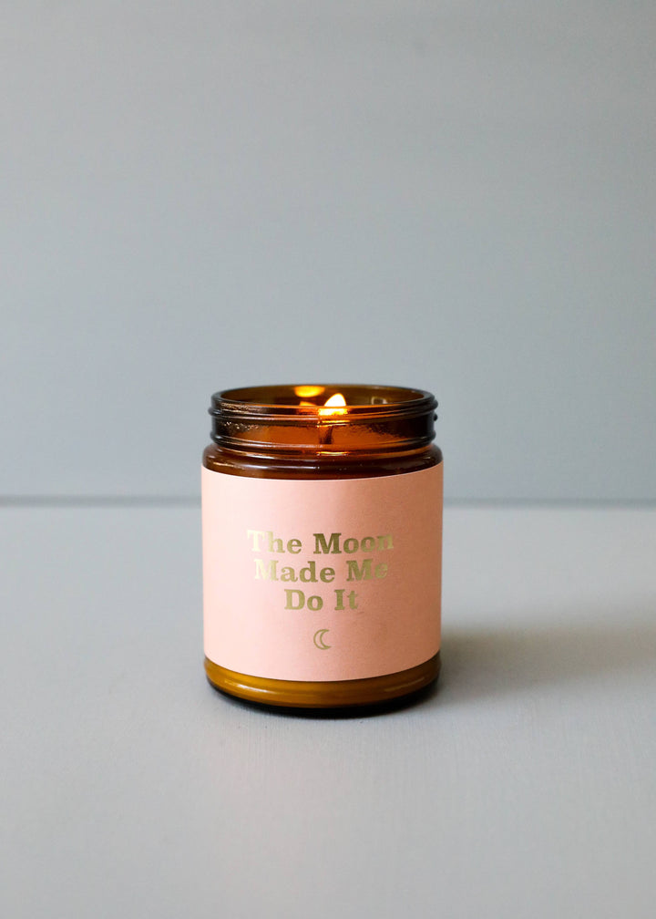 Mantra Candle 9.6oz-The Moon Made Me Do It