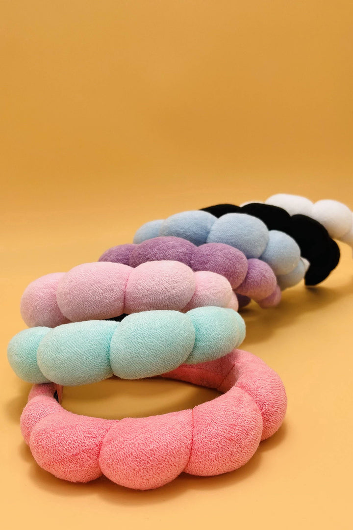 Headband-Puffy Terrycloth Spa