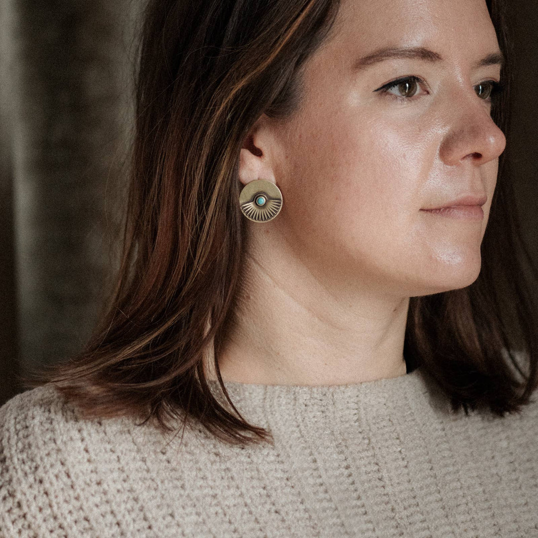 Commonform Earrings-Yarrow Studs