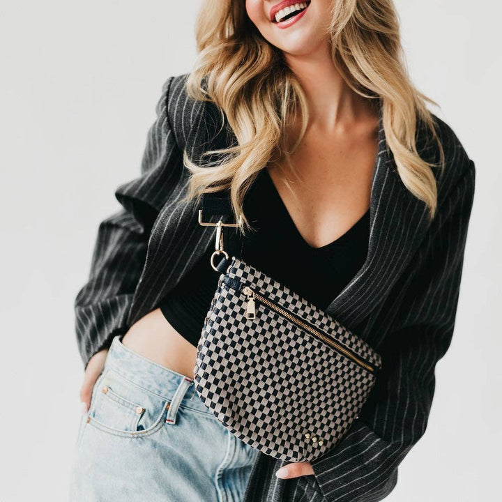 Bum Bag-Westlyn Woven Leather