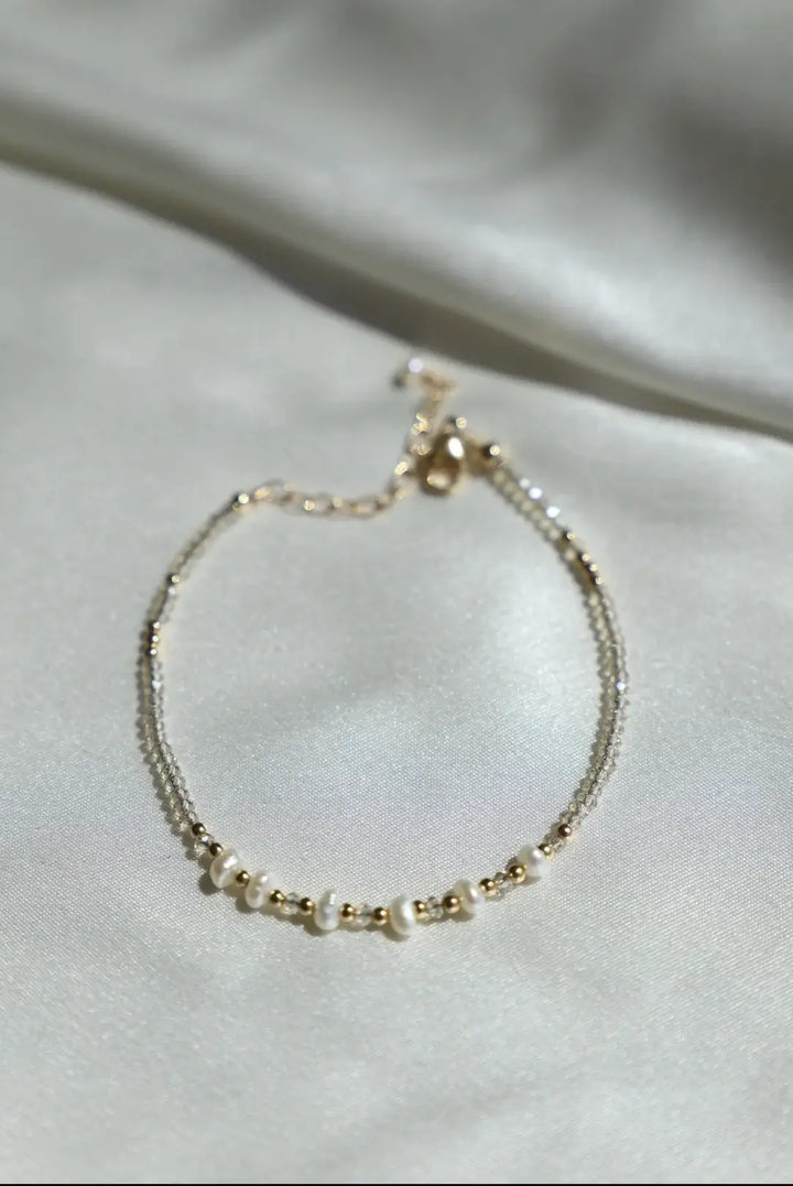 Katie Waltman-B1191G Bracelet-Golden Sands