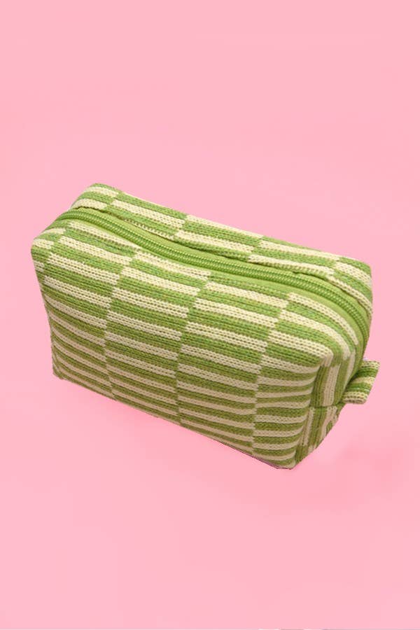 Cosmetic Pouch-Checker Makeup