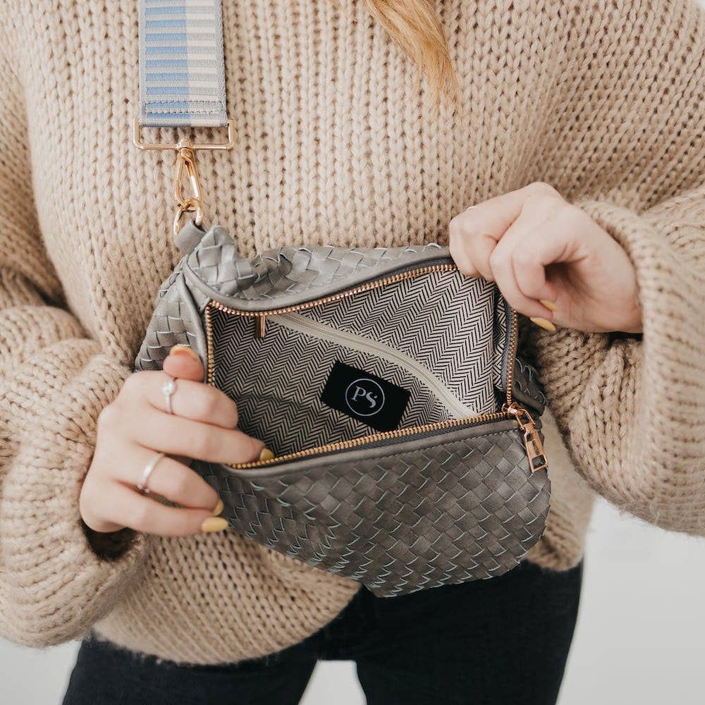 Bum Bag-Westlyn Woven Leather