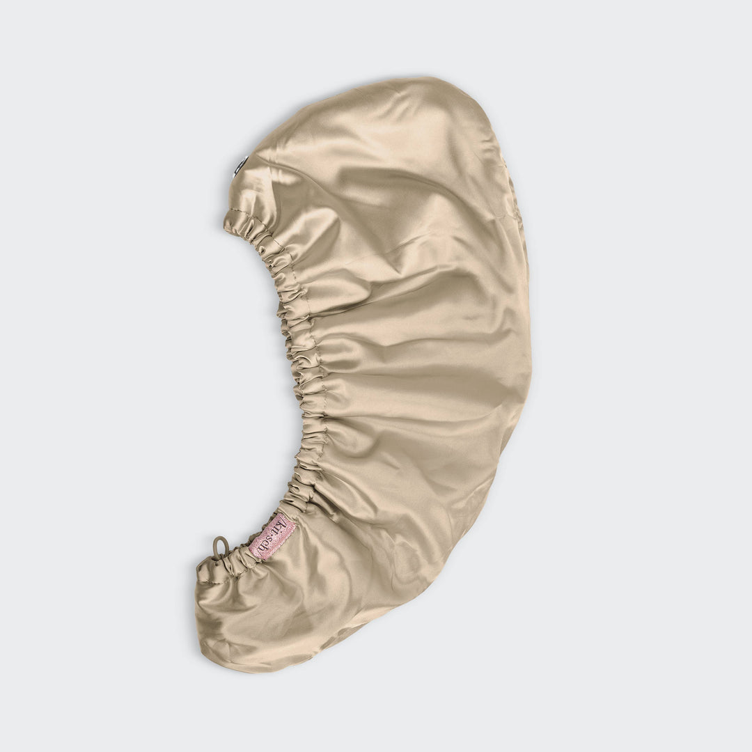 Satin Wrapped Hair Towel