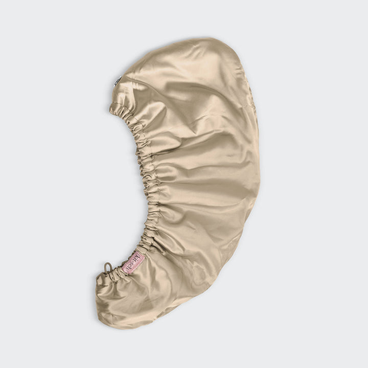 Satin Wrapped Hair Towel
