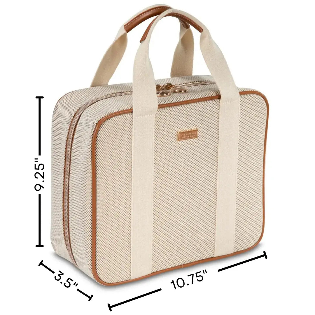 Tropea Ivory Martha Large Briefcase