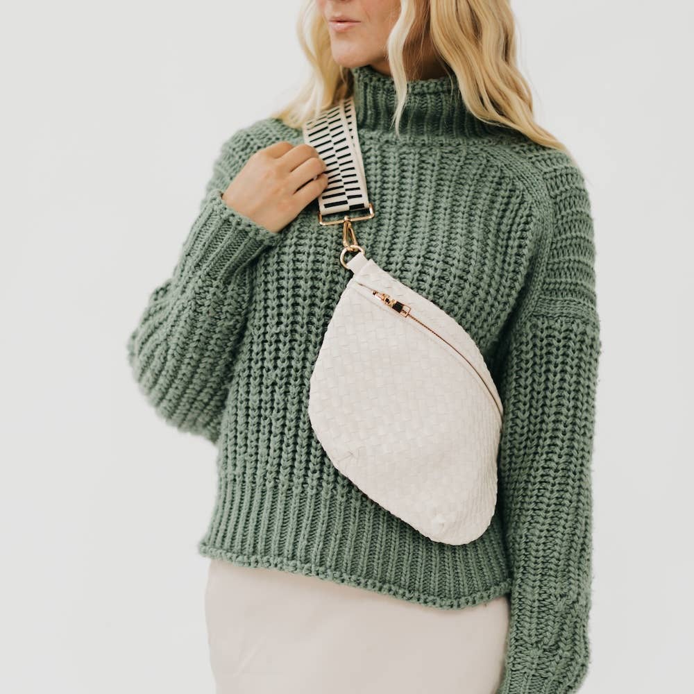 Bum Bag-Westlyn Woven Leather