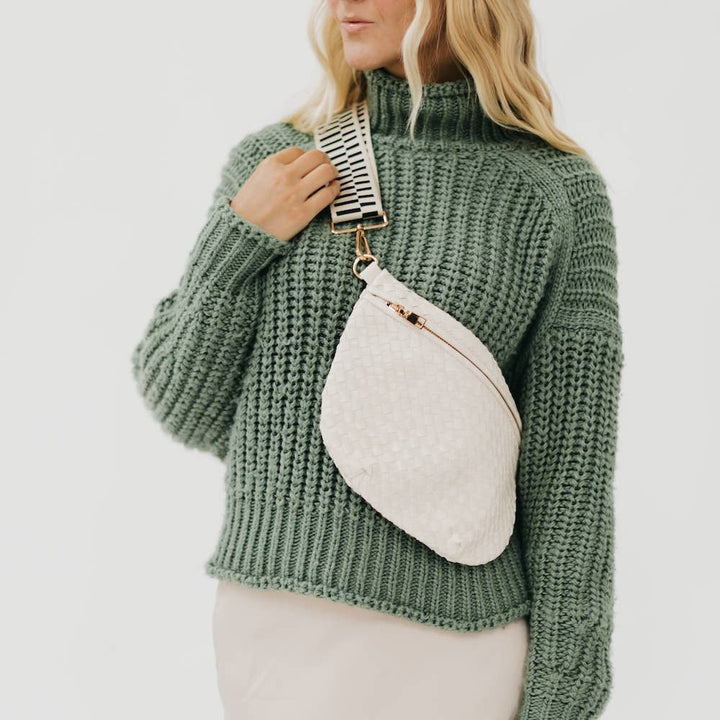 Bum Bag-Westlyn Woven Leather