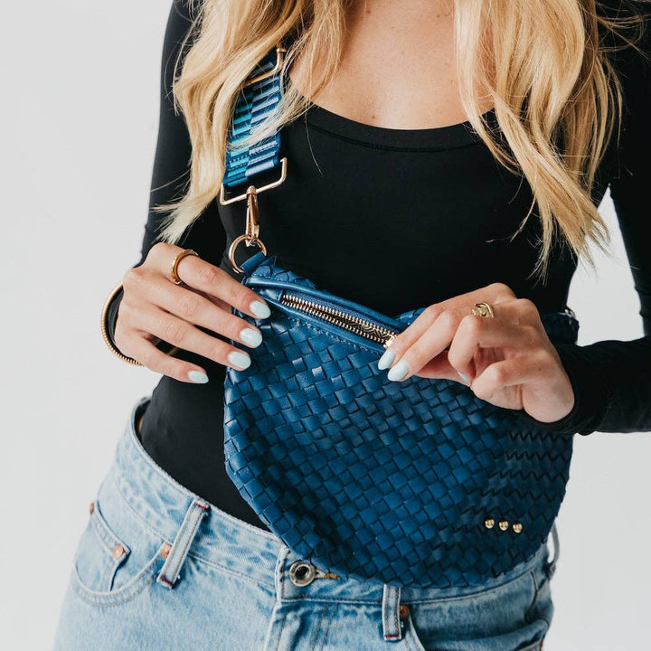 Bum Bag-Westlyn Woven Leather