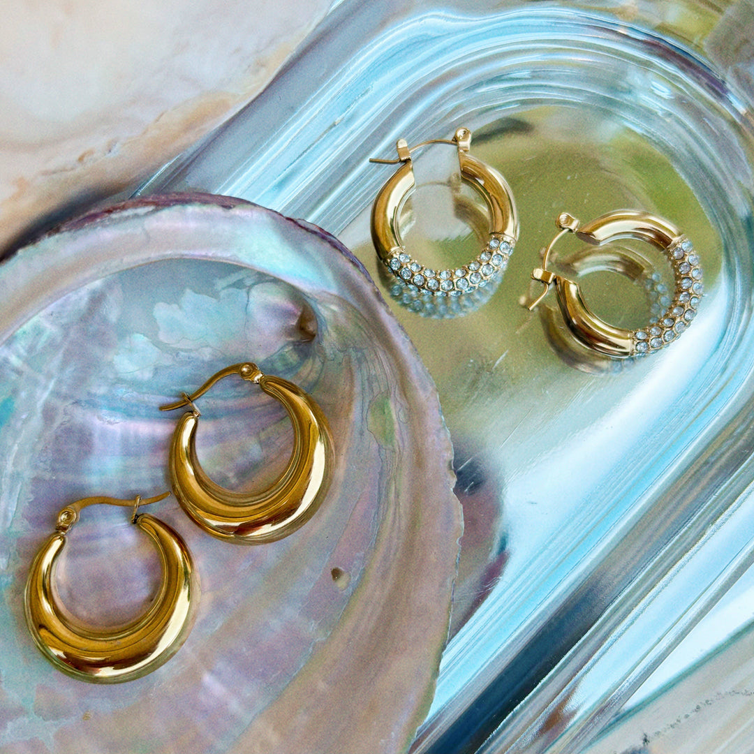 Earrings-River Hoops