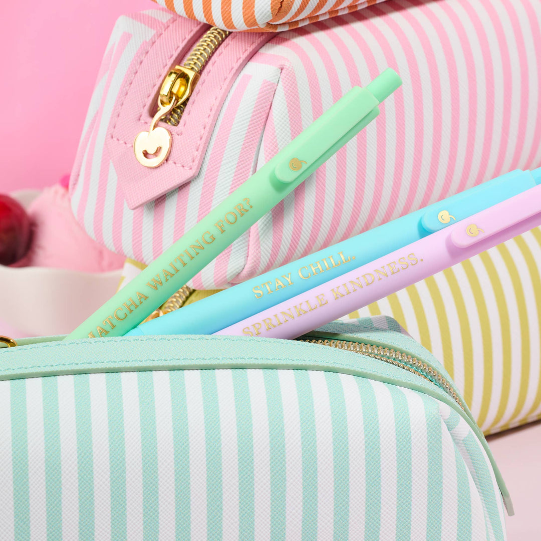 Pencil Pouch-Bubble Gum Milkshake