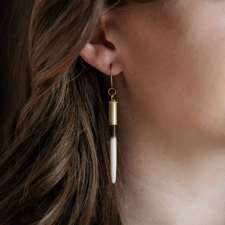 Yellowstone Beth Dutton Quill Earrings // Hook Variant
