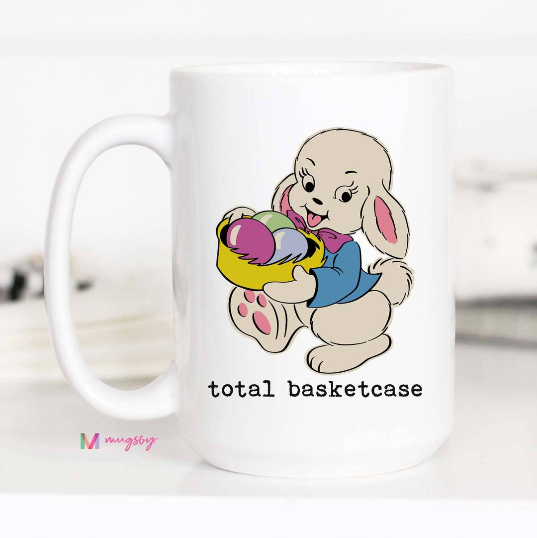 Funny Mug 11oz-Total Basketcase Easter
