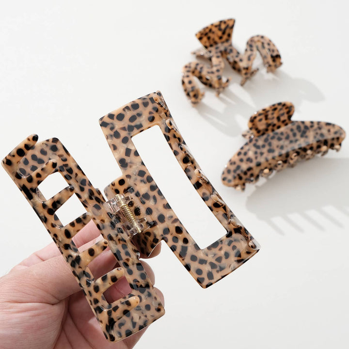 Wild Leopard Large - Assorted Claw Clips