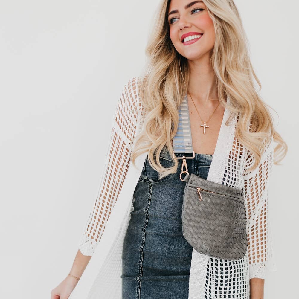Bum Bag-Westlyn Woven Leather