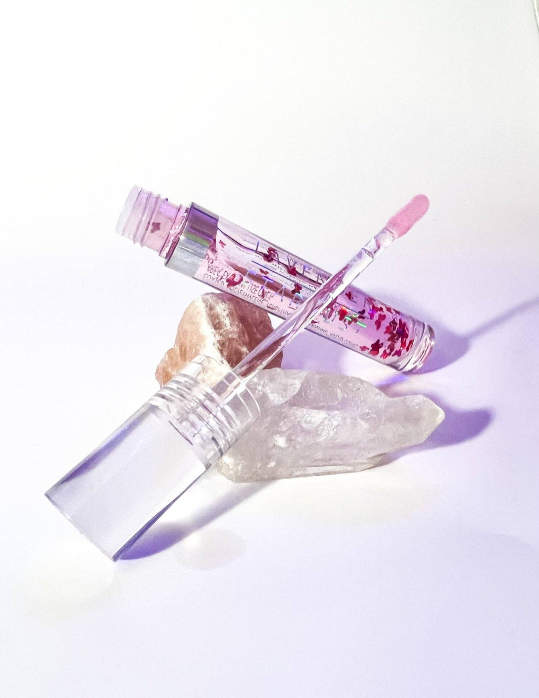 Lip Gloss-Sparkle Cosmic: Bubble Butterfly .15oz