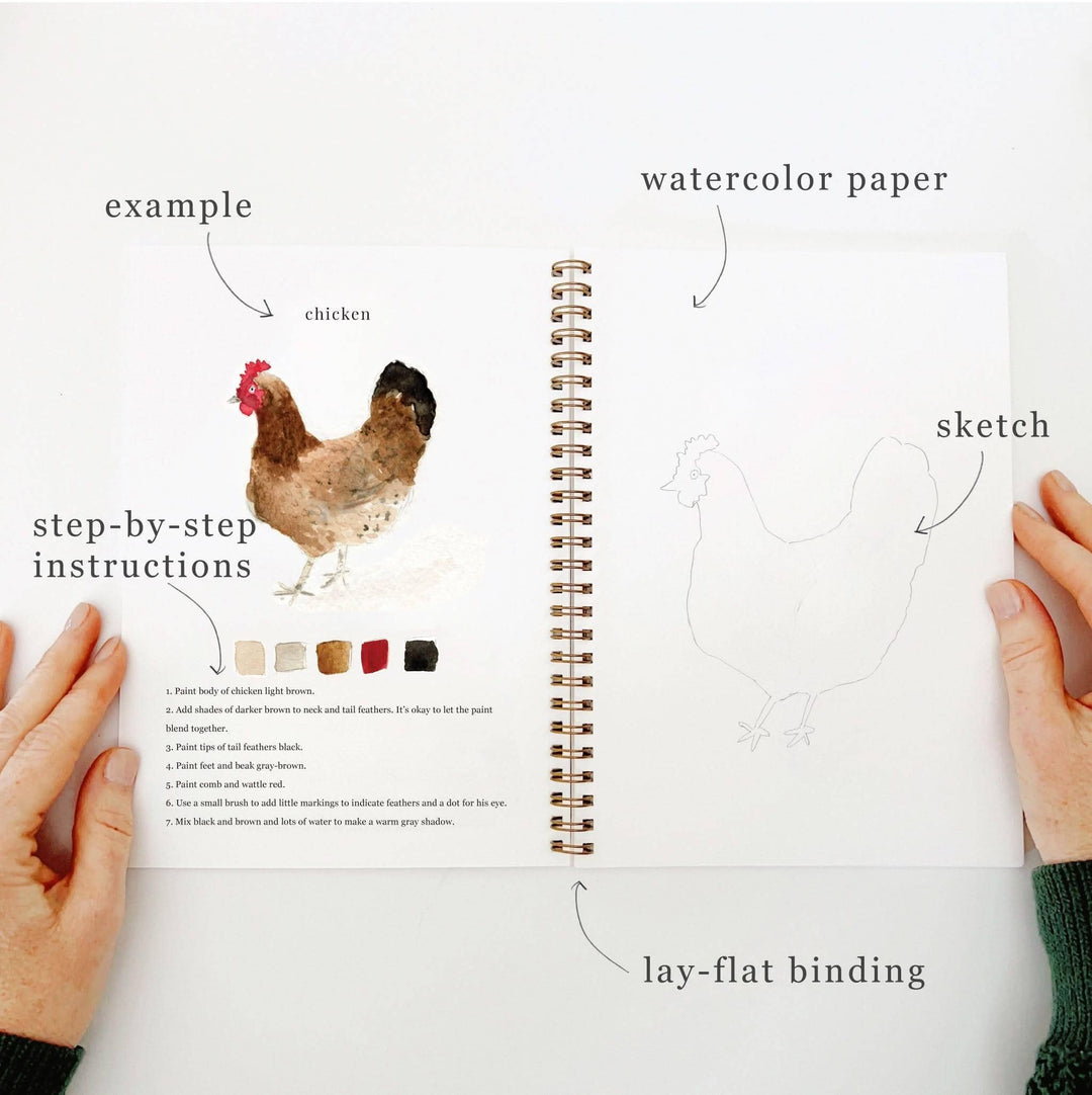 Watercolor Workbook-Animals