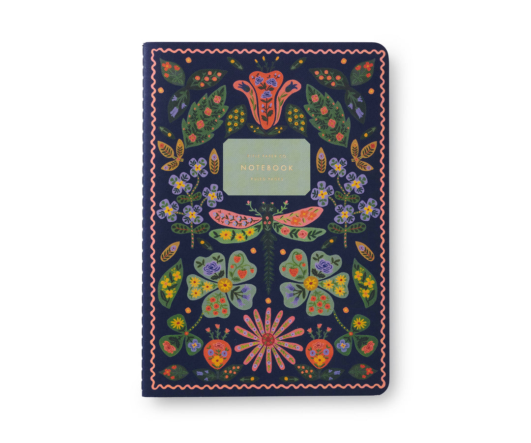 Assorted Set of 3 Notebooks- Posy