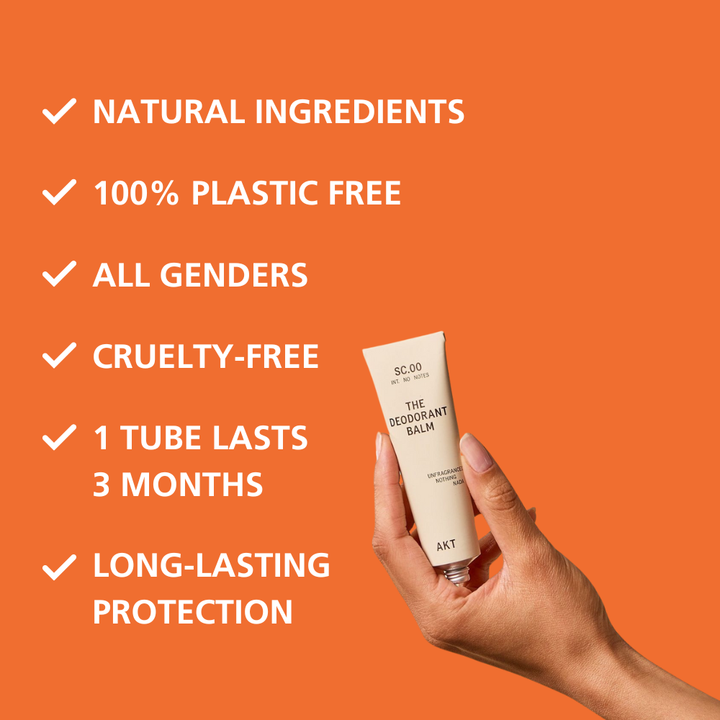 AKT Deodorant Balm SC.01 Orange Grove - aluminum-free, vegan