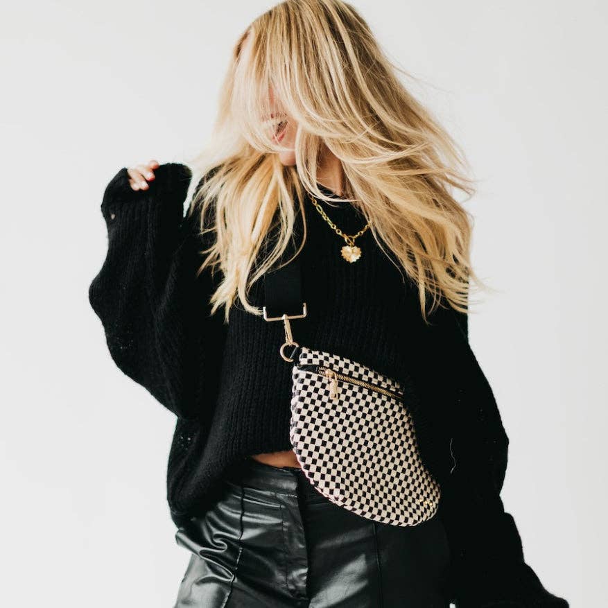 Bum Bag-Westlyn Woven Leather