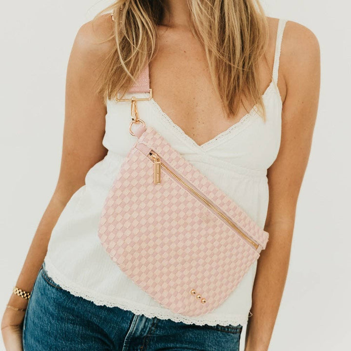 Bum Bag-Westlyn Woven Leather