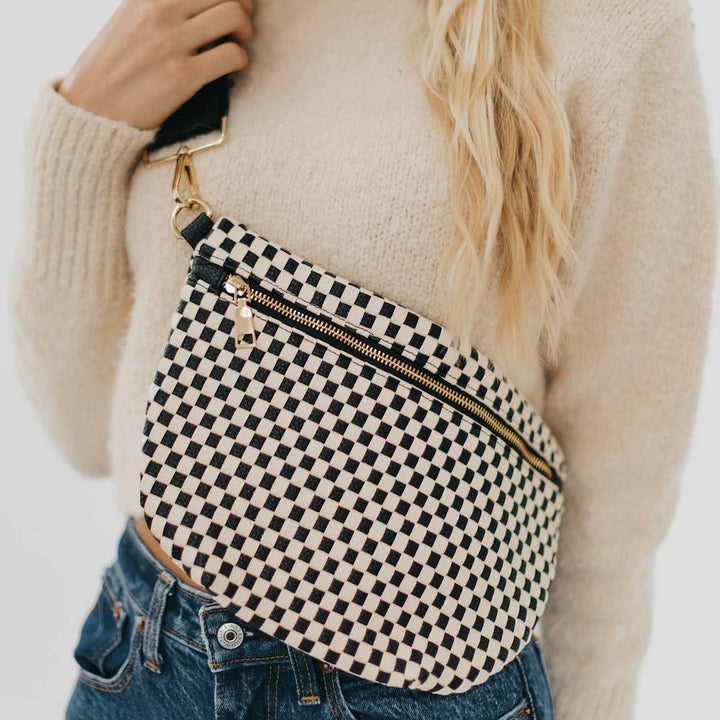 Bum Bag-Westlyn Woven Leather