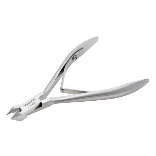 Retail-Tweezerman 1/2 Jaw Cuticle Nipper Stainless