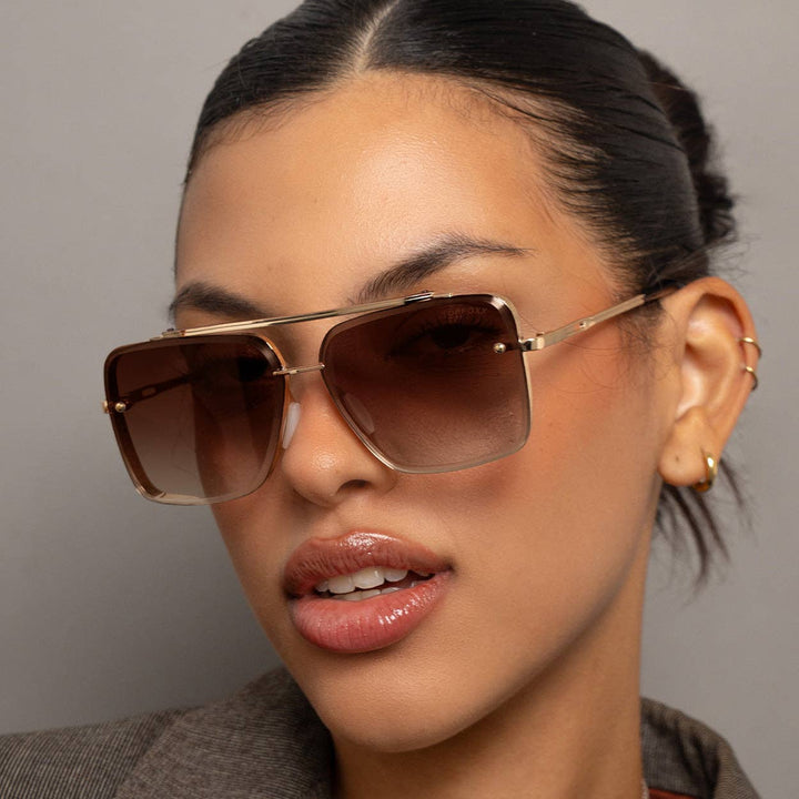 Sunglasses-Smaller Bella Coffee