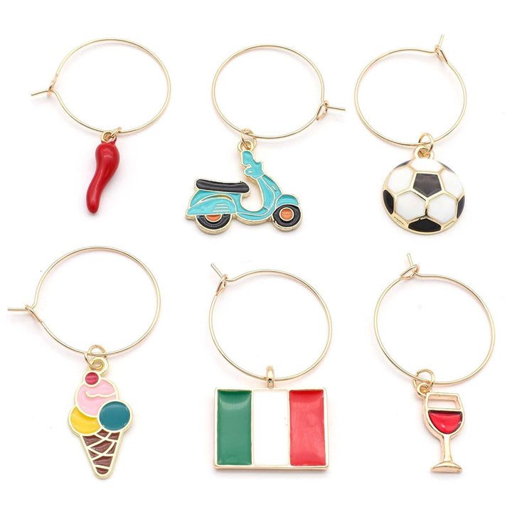 Wine Charms | Italian La Dolce Vita