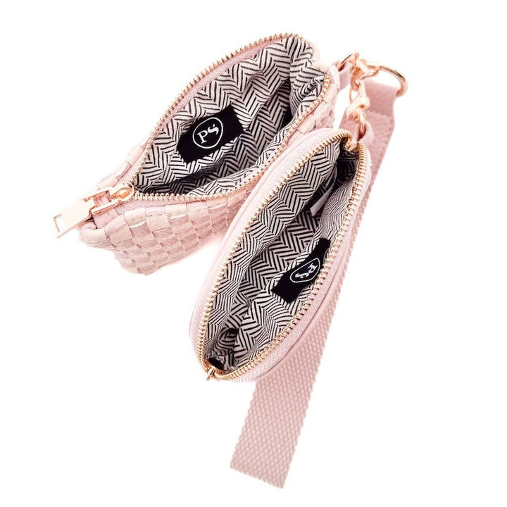 Wristlet-Wonderlust Woven Dual Pouch