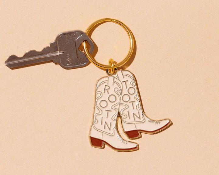 Keychain & Bag Charm-Rootin' Tootin' Western Cowboy Boot