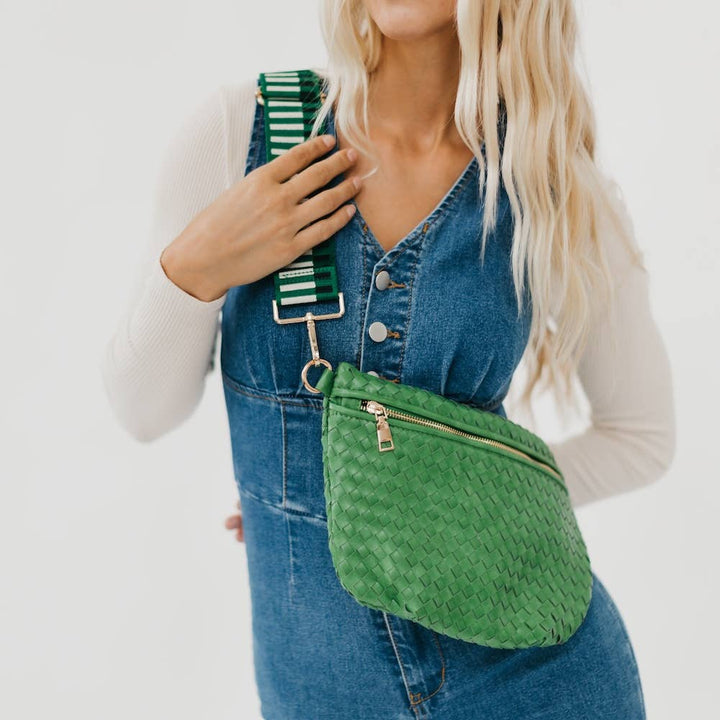 Bum Bag-Westlyn Woven Leather